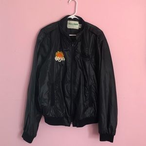 Vintage Holloway BAJA “Leather” Jacket Made in US XL